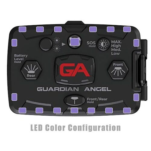 Guardian Angel Elite Series All Infrared Wearable Safety Light - LED Color Configuration
