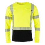 Flamesafe Workwear Flame Resistant Hi-Viz T-shirt 2 Tone Class 3