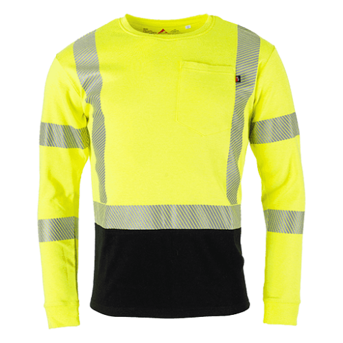 Flamesafe Workwear Flame Resistant Hi-Viz T-shirt 2 Tone Class 3