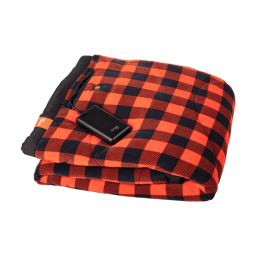 Zen Heated Blanket - Plaid