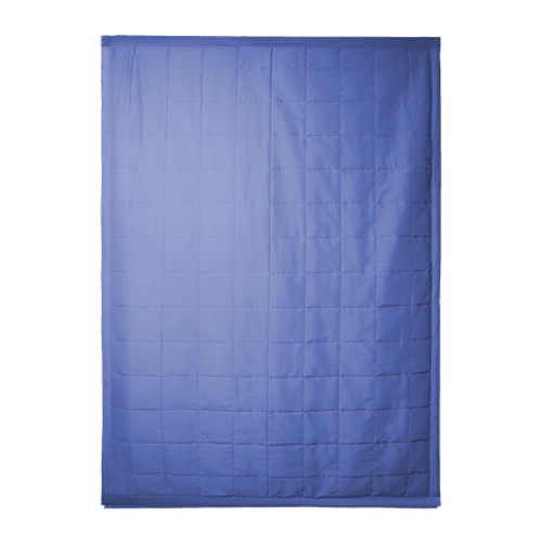 Zen Heated Blanket - Stream Unfolded Back