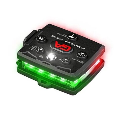 Guardian Angel Micro Series Red-Green Wearable Safety Light - Back